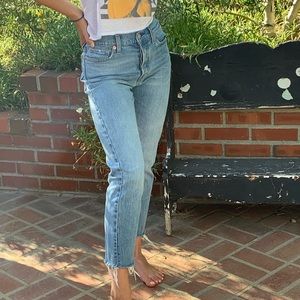 Levi’s mom jeans!